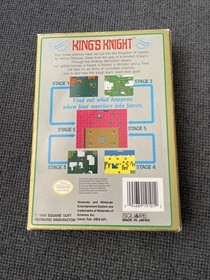 King's Knight (NES, Nintendo) Box, Game, & Manual !
