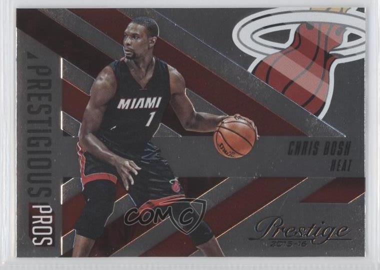 2015-16 Panini Prestige Prestigious Pros Chris Bosh #11 HOF 0q0