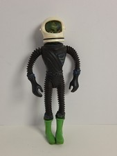 Mattel 1968 Major Matt Mason Callisto Action Figure 6" Alien, Green With Helmet