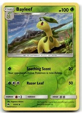 Bayleef Reverse Holo Uncommon SM - Lost Thunder 7/214 NM