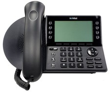 Mitel IP480 VoIP System IP Phone for Conferencing, and Teleworkers - Black