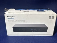 Kensington SD5000T5 EQ Thunderbolt 5 Triple 4K Docking Station, Space Gray/Black