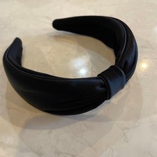 Alexandre de Paris Headband Black Bow Motif H...