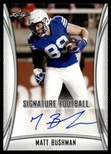 2021 Leaf Signature Auto Matt Bushman #BA-MB1