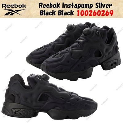 Reebok Instapump Sliver Black Black 100260269 Men's Size