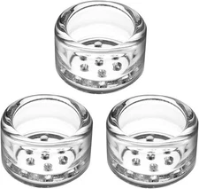 Glass Dosing Capsule for Venty, Crafty +, Mighty +, NO LID! 3 Pack - By VAPETRIX