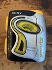 Sony WM-FS111 Sports AM/FM Radio Walkman Yellow Vintage Works