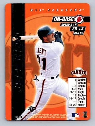 2000 MLB Showdown 1st Edition Jeff Kent #379 - Picture 1 of 2