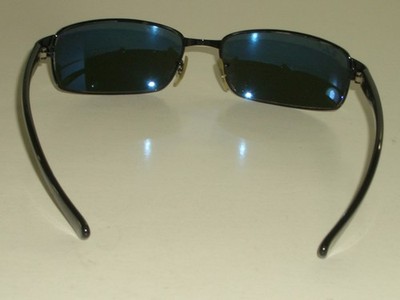 RAY BAN RB3364 002/58 62[]17 3P SHINY BLACK POLARIZED RECTANGULAR