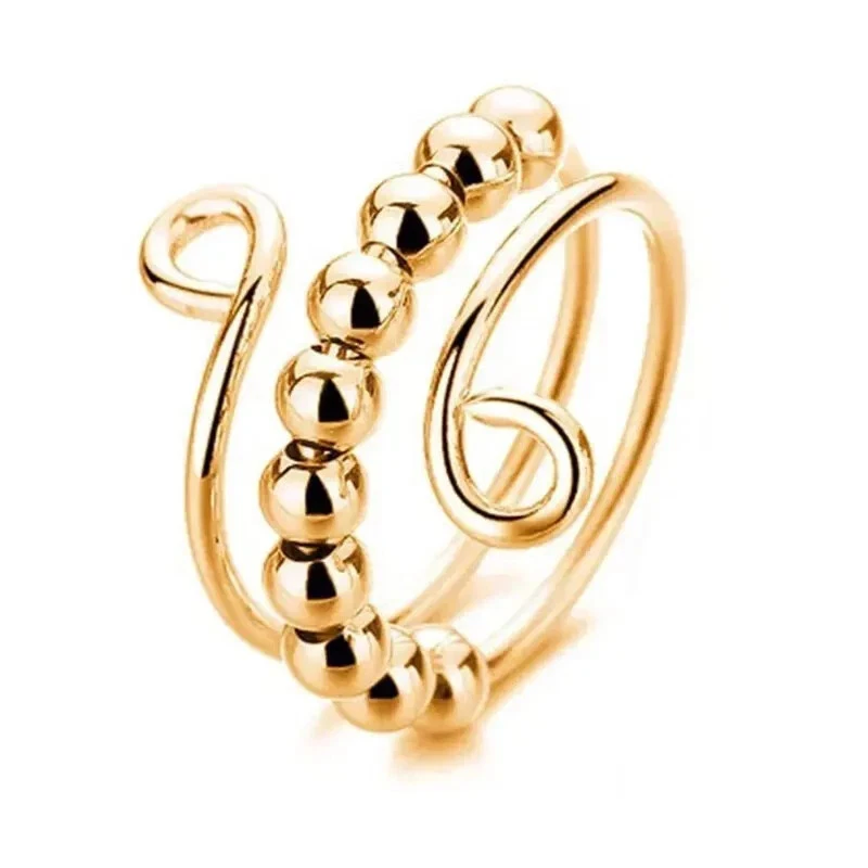 sterling silver anxiety ring