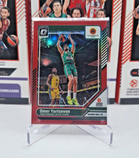 2024-25 Panini Donruss BK Euroleague Omer Yurtseven Red Prizm Optic /99 #127