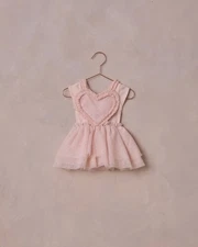 Rylee + Cru Coraline Dress Blush Toddler 18-24 Months Girls Cute Outfit