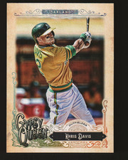 2017 Topps Gypsy Queen #64 - Khris Davis - Oakland Athletics  (3510)
