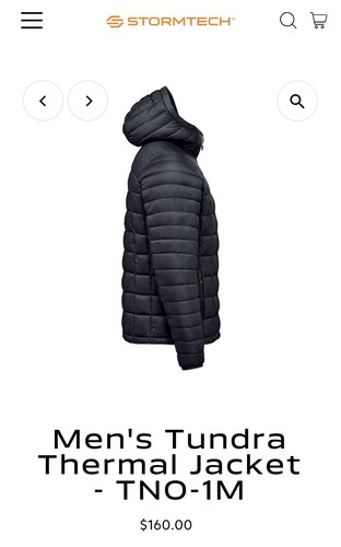 NEW Stormtech Men’s Tundra Thermal Jacket TNO-1M Size Large - Picture 4 of 18