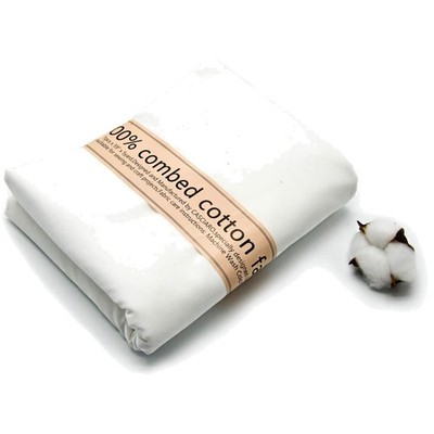 Soft White Cotton Poplin Fabric - 5 Yards, Perfect for Embroidery and DIY Crafts