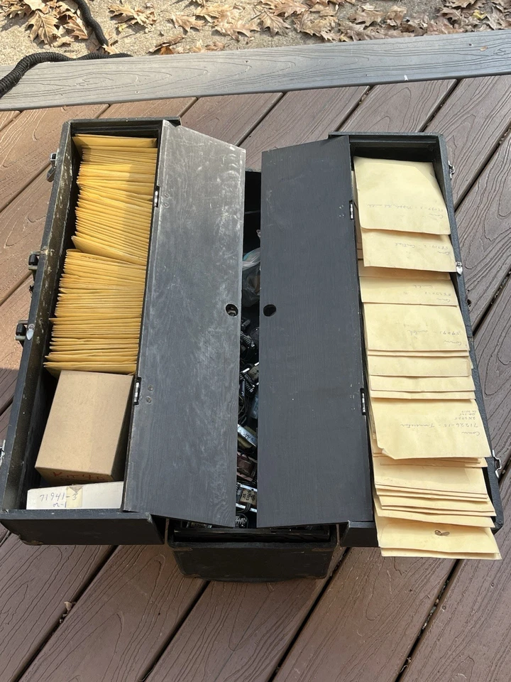 Conn Organ Variable Audio Transformadores Lote De Colección con Accesorios y Estuche Foto 3 de 4