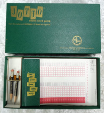 1973 Jotto Secret Word Game Selchow Righter Co. Selright