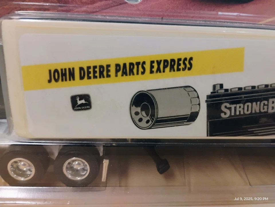 John Deere Parts Express Truck and Trailer Die-Cast - Image 3 of 4