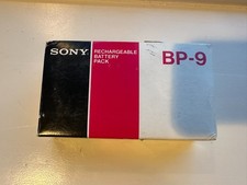New Genuine Sony BP-9 Rechargable Battery Pack 5v 1200mAh