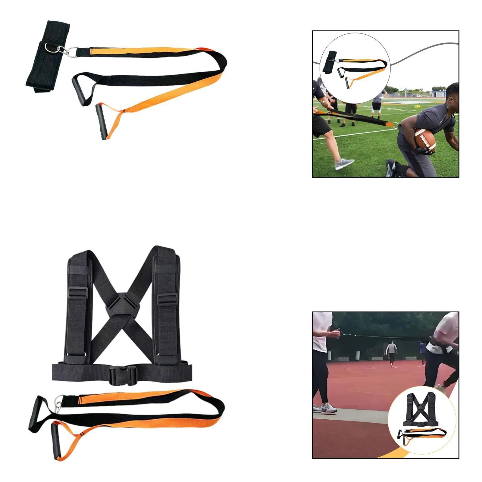Resistances Running Training Bungee Band Sprint Overspeed Resistances Band