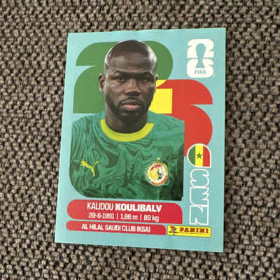 Panini FIFA 2023 Kalidou Koulibaly Al Hilal Saudi Club (KSA) Trading Card