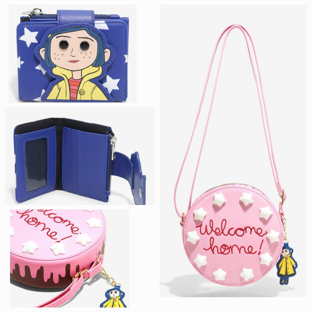 NEW! Coraline Welcome Home Cake Figural Crossbody Bag With  display picture 1