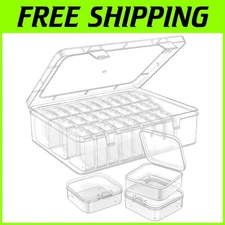 Modern Clear Organizer for Jewelry Making Supplies