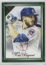 2019 Topps Gallery Green 87/99 Kris Bryant #29 xr1