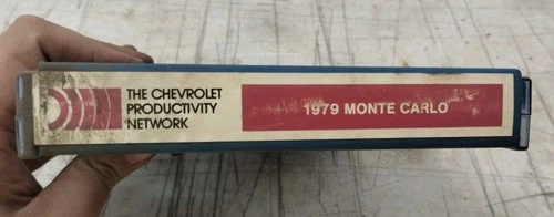 1979 Chevrolet Monte Carlo Dealership Sales Training Technicolor Tape