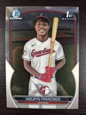 2023 Bowman Chrome - Prospects Welbyn Francisca #BCP-228 1st Bowman RC