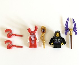 LEGO 9457 Fangpyre Wrecking Ball Ninjago Retired - Missing 1 Minifig Kendo Cole