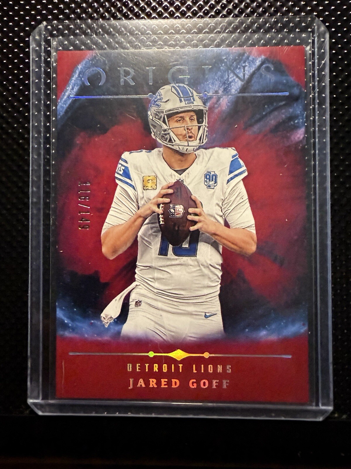 2024 Panini Origins - Red #25 Jared Goff /149