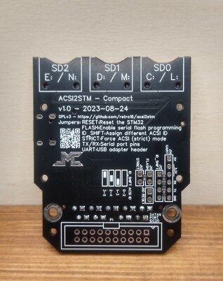 Émulateur Disque Dur ACSI2STM Pour Atari Mega STE – Interne, Neuf