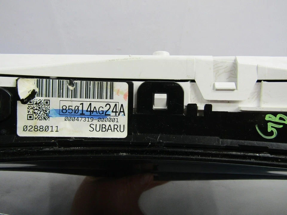 Velocímetro de cuadro de instrumentos Subaru Outback 2005-2006 85014AG24A OEM Foto 3 de 4