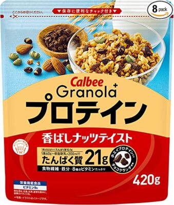 Calbee, Granola, Protein series, 400g, Yogurt / Nuts Flavor, S5