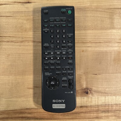 Sony AV System Remote Control RM-U262 OEM ORIGINAL