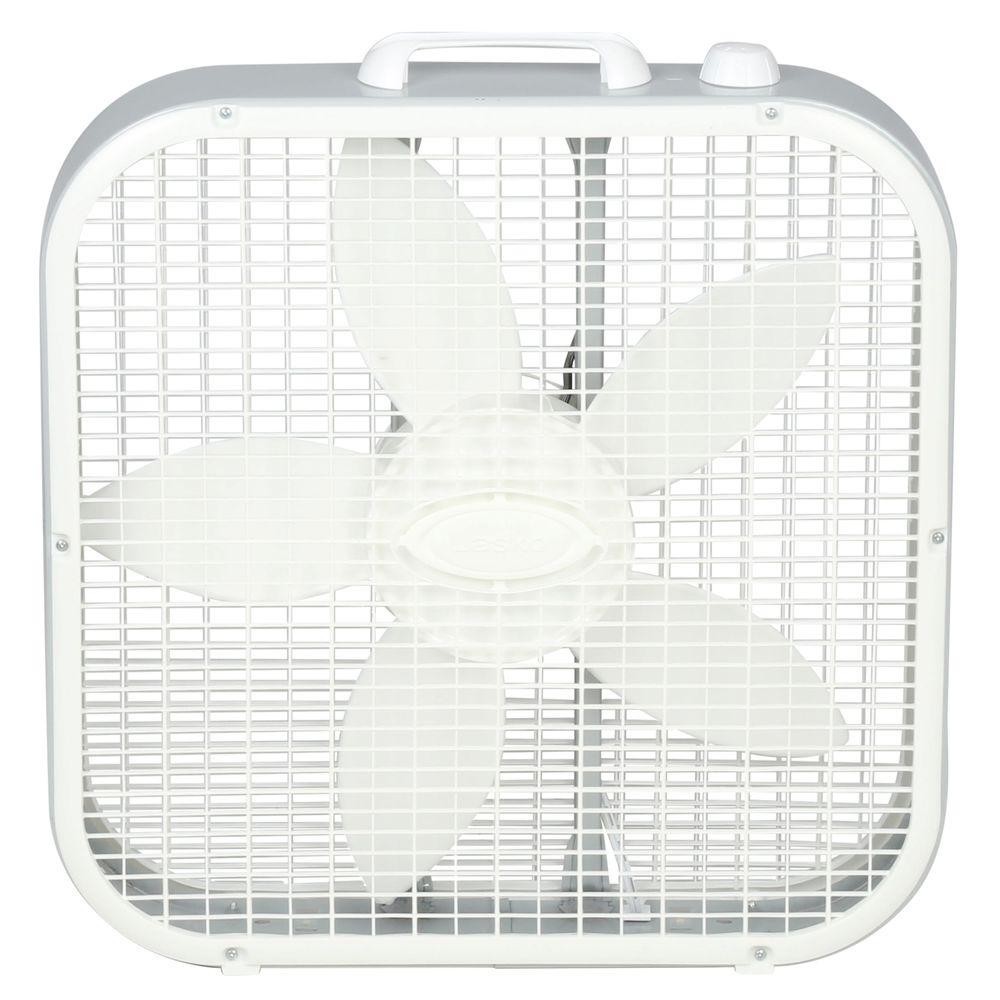 Buy Lasko 3733 20 inch Air Circulating Box Fan - White online | eBay