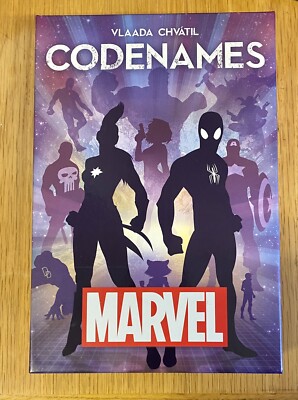 Marvel Codenamen Kartenspiel Vlaada Chvatil von USAopoly 2017 100 % komplett