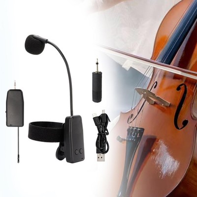 Wireless Musical Instrument Mic Plug and Play for 1 in 1