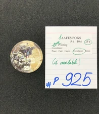 AAFES POGS, 15th Series/Printing,1 POGS, 25¢, #P925, EXCELLENT