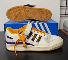 NIB Adidas Forum 84 Low Off White/Collegiate Gold/Cream - GW2007 - Sz 10.5