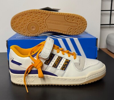 NIB Adidas Forum 84 Low (Off White/Collegiate Gold/Cream) - GW2007 - Sz 10.5