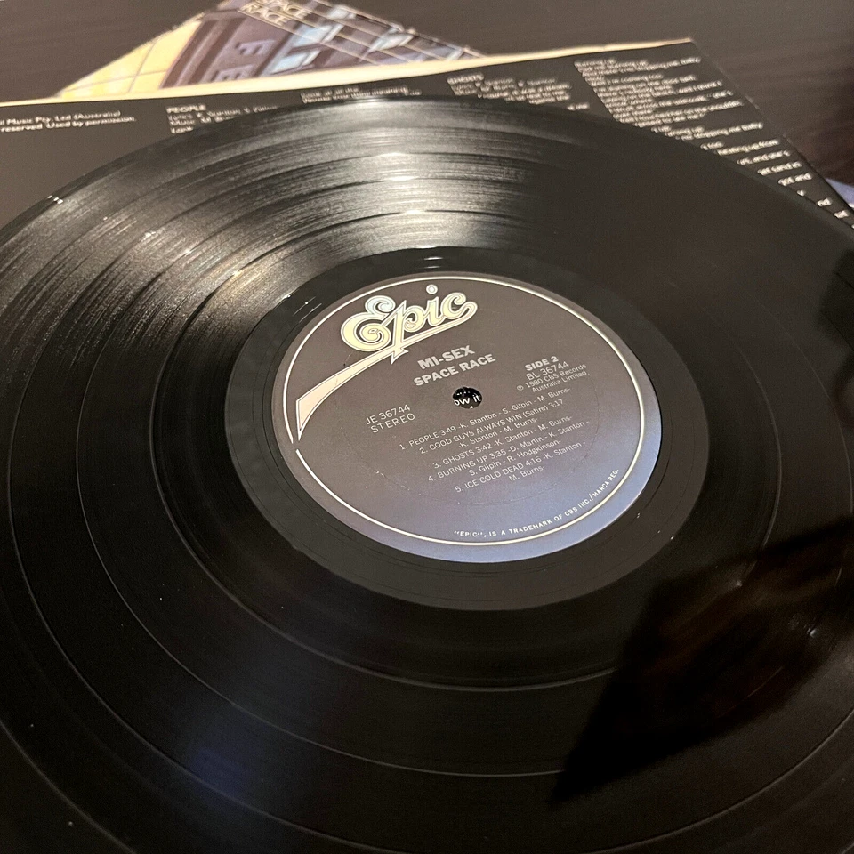 MI-SEX - Space Race (Australia) - 12" Vinyl Record LP - EX - Bild 3 von 3