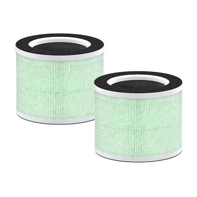 NISPIRA True HEPA with Carbon Replacement Filter For Renpho Air Purifier RP-AP088 2 pack