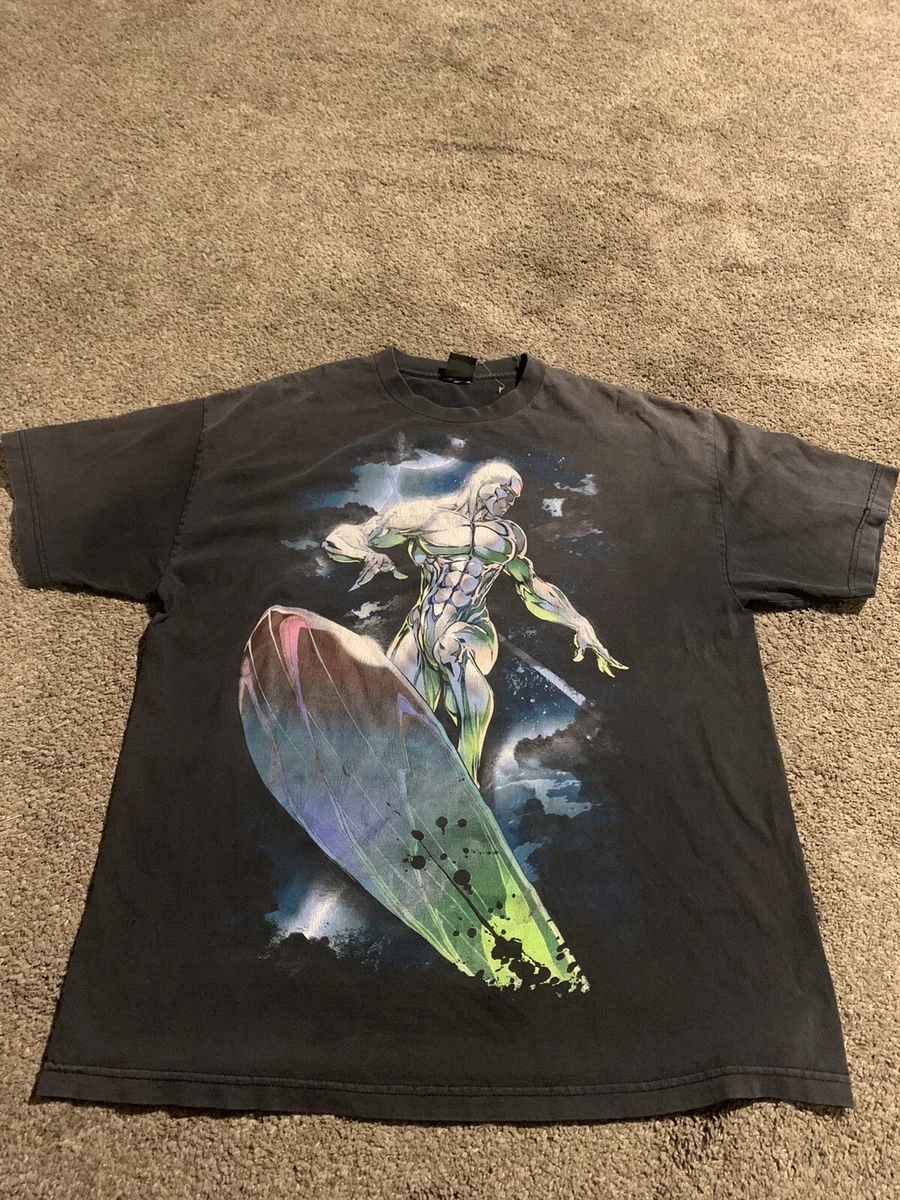vintage marvel silver surfer mad engine t shirt size xl eBay