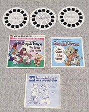 Vintage View-Master HANNA BARBERA HAIR BEAR BUNCH-1972 Set 3 B552 +Booklet GAF