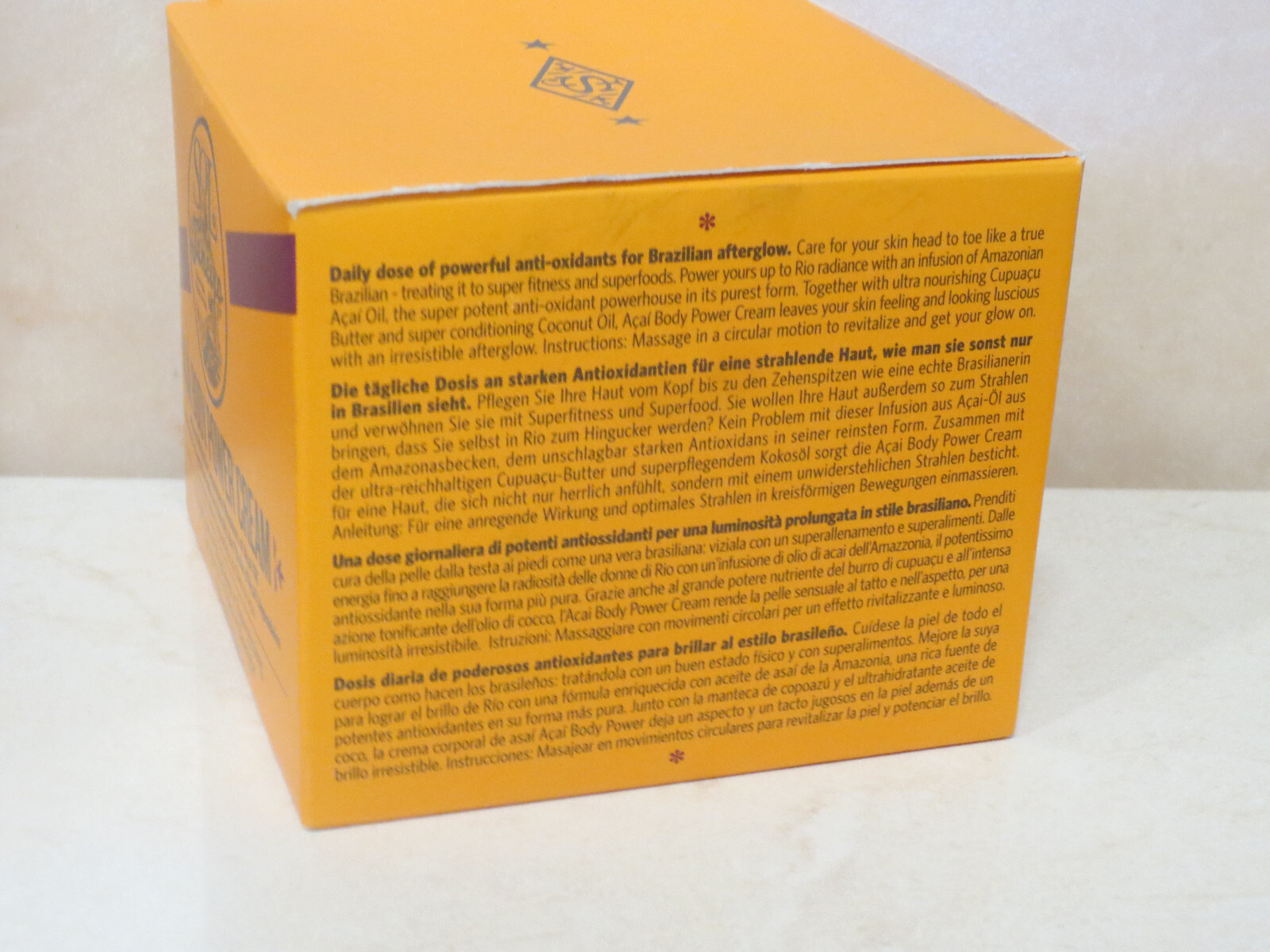 SOL DE JANEIRO ACAI BODY POWER CREAM 8.1 OZ BOXED *DISCONTINUED* eBay