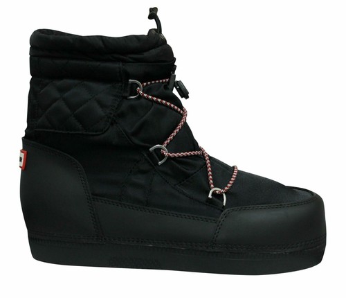Hunter Original Snow corto acolchado para mujer Slip On Botas Negro  WFS2018WWR negro | eBay