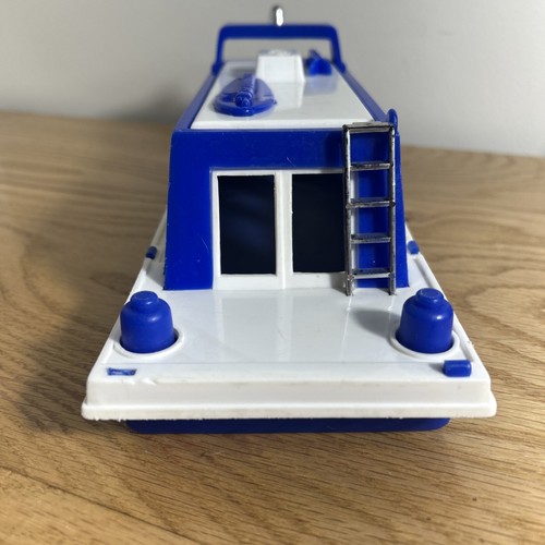 Vintage Tim-Mee Toys Plastic Ferry Boat #3200 Blue & White USA Princess Pat - Picture 6 of 22