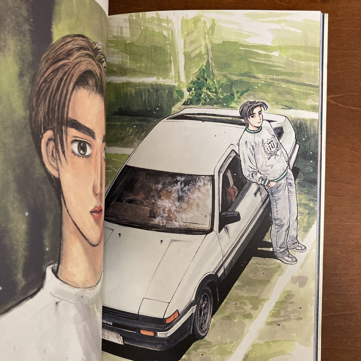Initial D Art Book Shuichi Shigeno Illustration | eBay